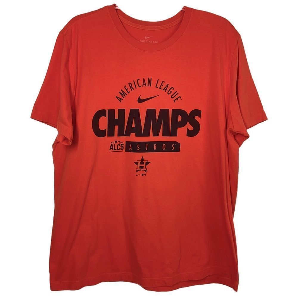 Nike 2021 Houston Astros ALCS Champion Short Sleeve T-Shirt XL